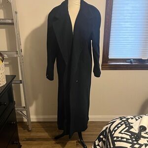 Worthington Long Navy Pea Coat